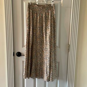 Orange Creek floral maxi skirt